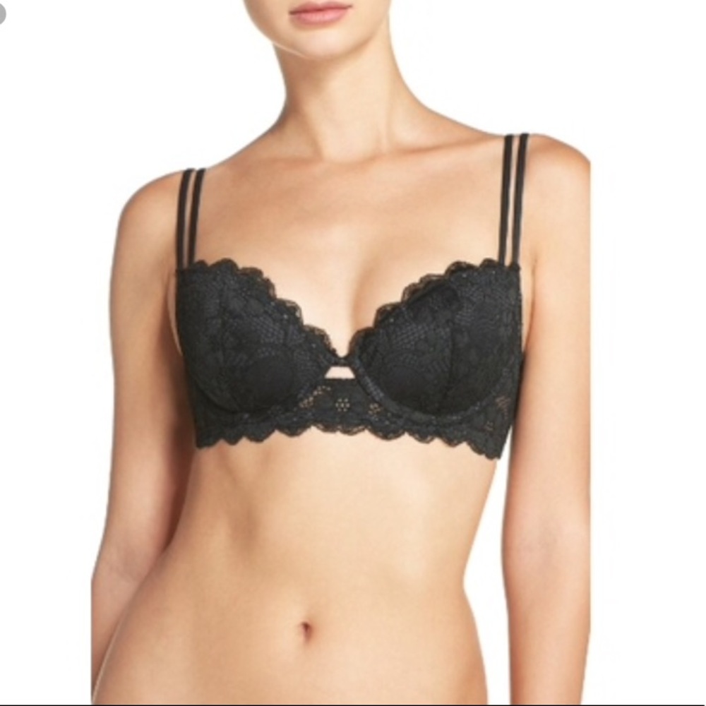 Honeydew Camellia Underwire Balconette Bra